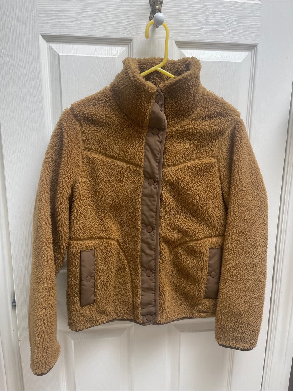 L.L. Bean Women’s Brown Sherpa Puffer Jacket